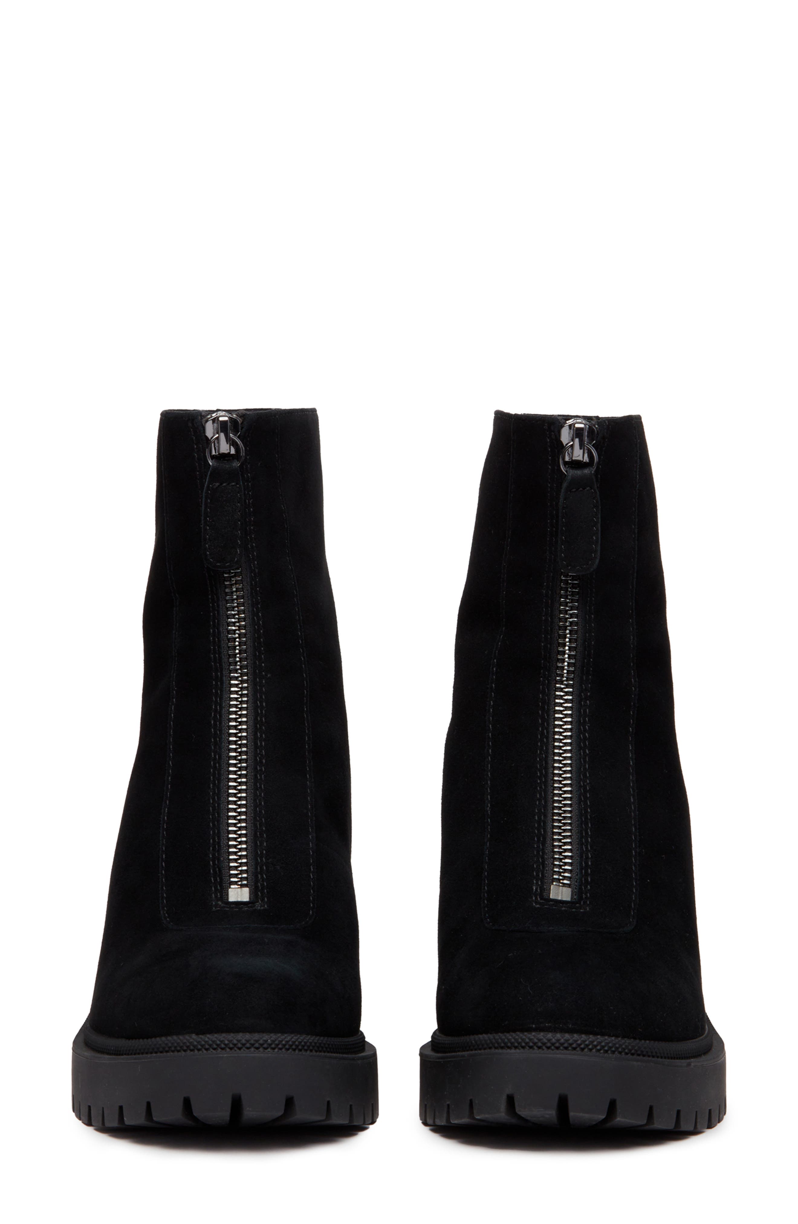 Brianne Water Resistant Lug Sole Bootie, Alternate, color, BLACK