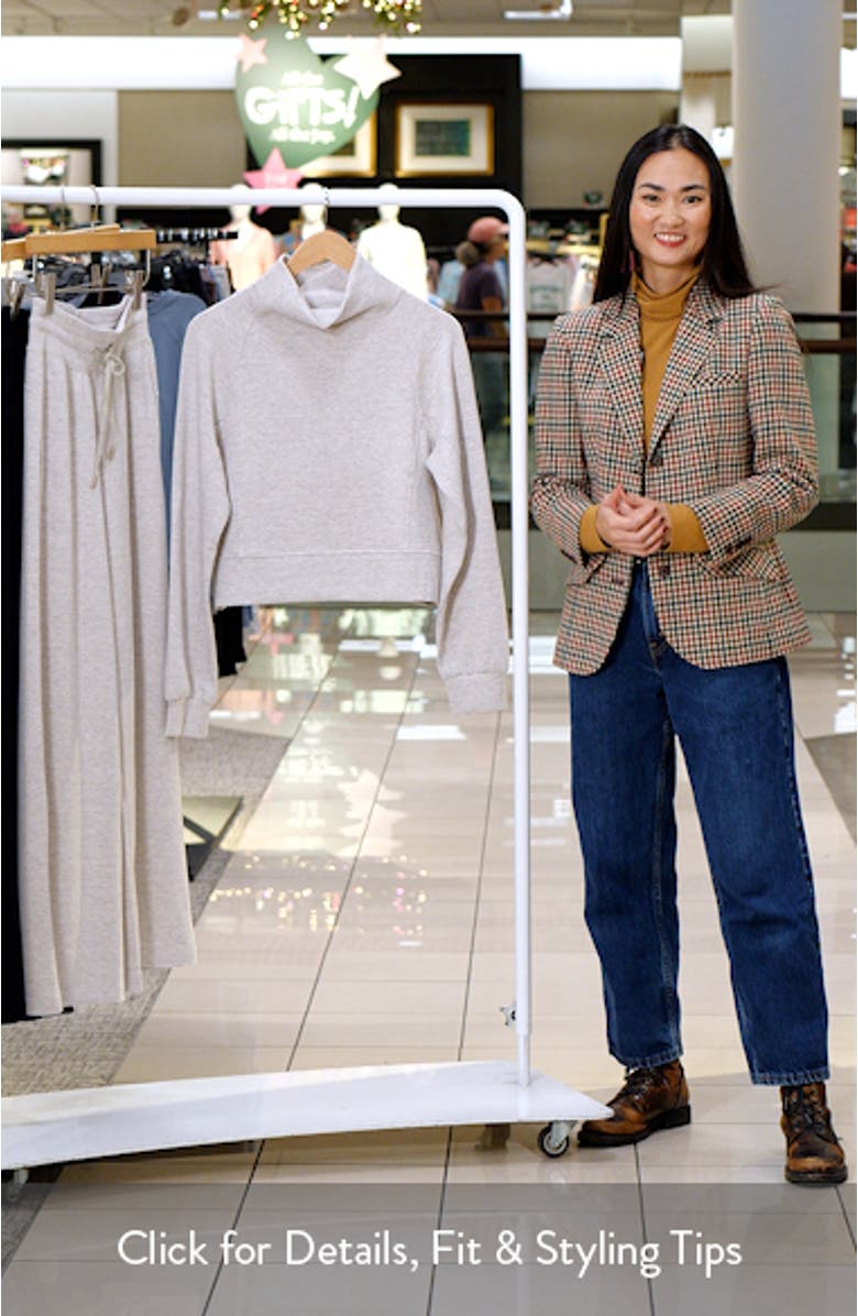 Skyloft Soft Funnel Neck Sweatshirt, sales video thumbnail