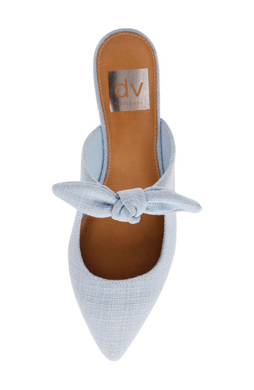 Dolce Vita Dv By  Christian Knot Mule In Blue