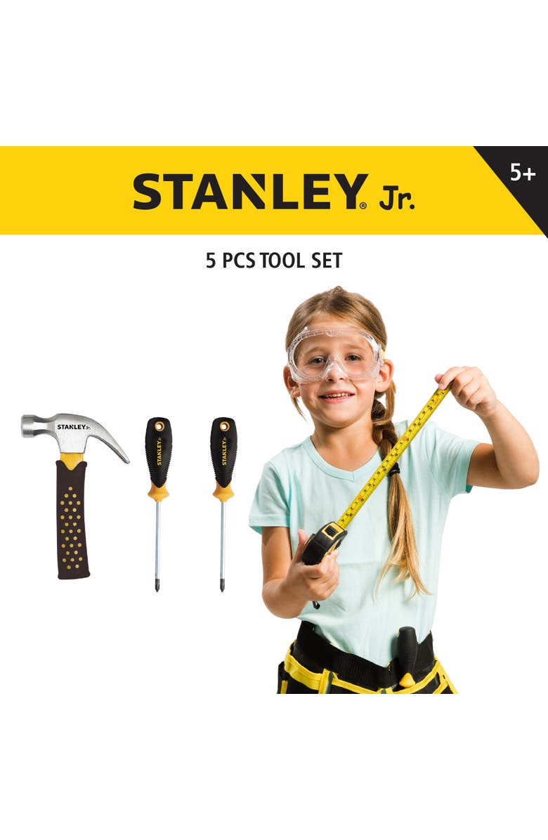 Stanley Jr 5 pcs Toolset, Alternate, color, Multi Color