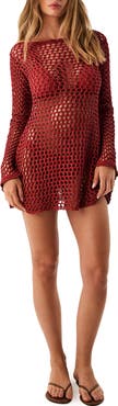 ViX Paula Hermanny Belle Cotton Cover-Up Dress
