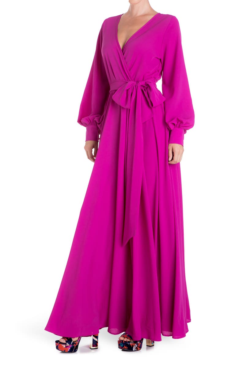 MEGHAN LA Lilypad Maxi Dress, Main, color, 