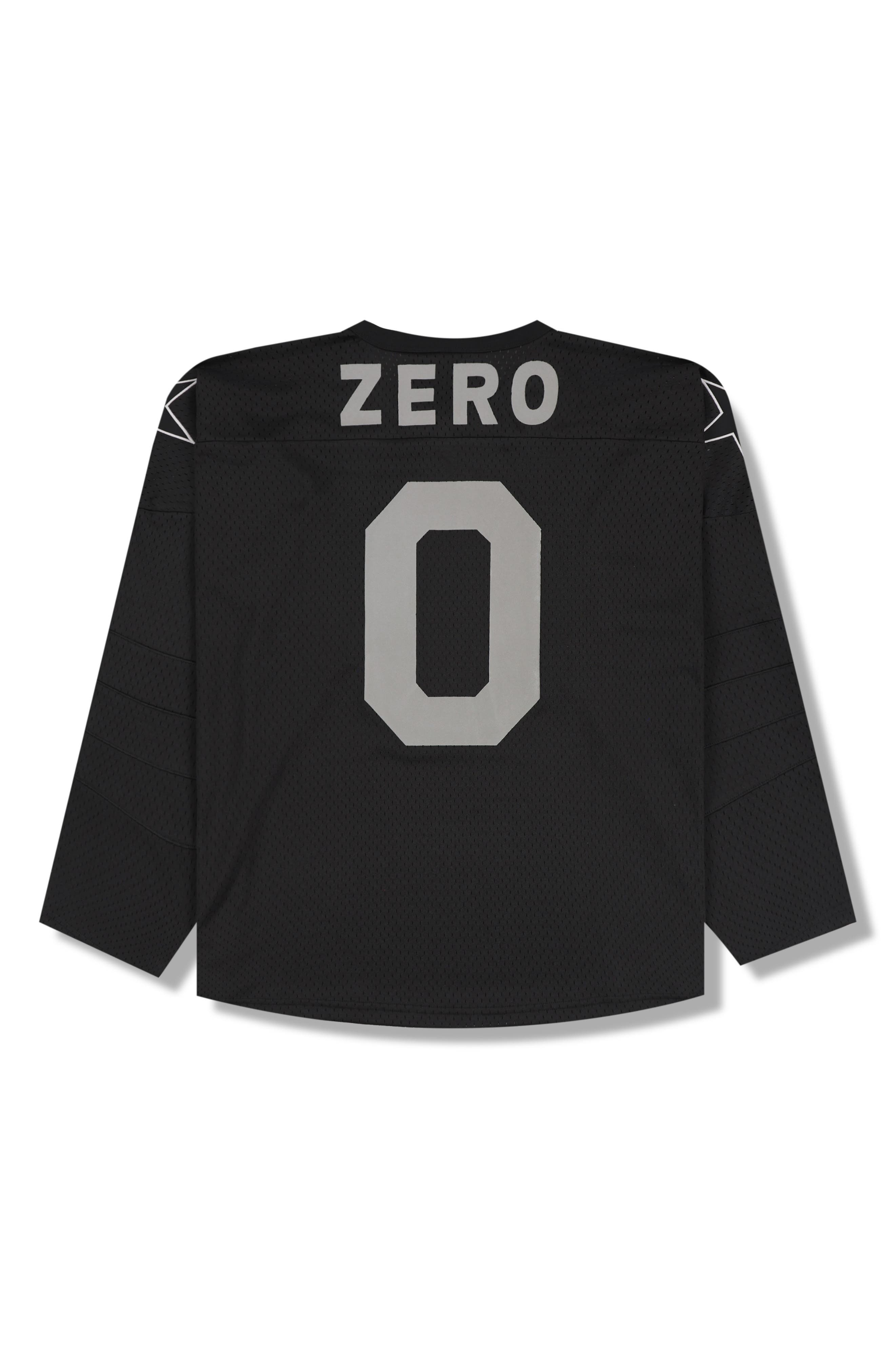 PLEASURES X Zero Skateboards Jamie Mesh Hockey Jersey (Men