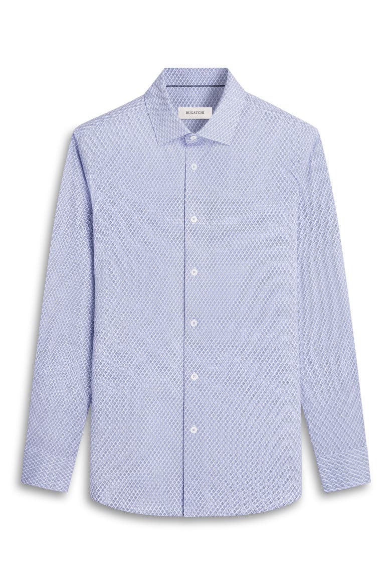 James OoohCotton® Beehive Print Button-Up Shirt, Alternate, color, LILAC