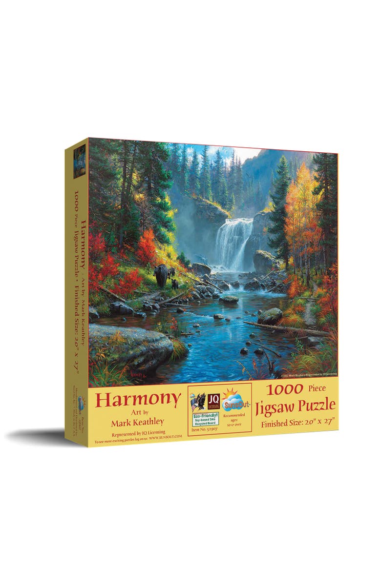 Harmony 1000 piece Jigsaw Puzzle for Adults, Main, color, Multicolor