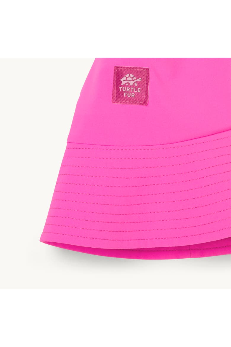 Kids Sun Splash Hat, Alternate, color, Hot Hot Pink