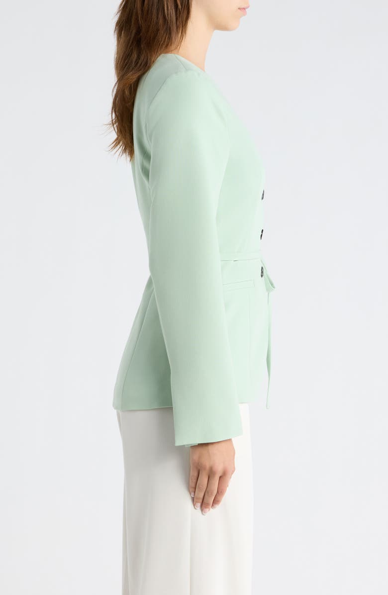 ALIGNE Parker Belted Jacket, Alternate, color, Mint