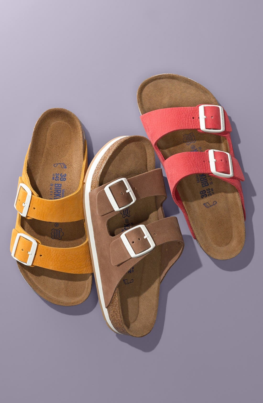 Birkenstock 'Arizona' Soft Footbed Sandal, Alternate, color, 