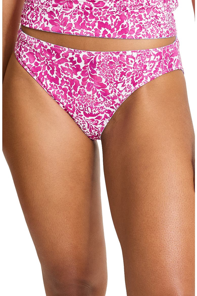Paisley Daze Reversible Bikini Bottoms, Main, color, HIBISCUS POP REV