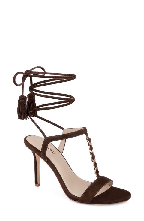 Bond Lace-Up Leather Sandal (Women)