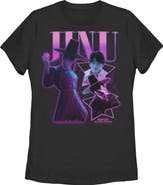 KPop Demon Hunters Women's KPop Demon Hunters Jinu Saja Collage Graphic T-Shirt