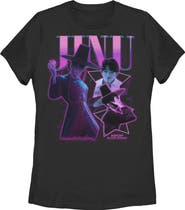 KPop Demon Hunters Women's KPop Demon Hunters Jinu Saja Collage Graphic T-Shirt