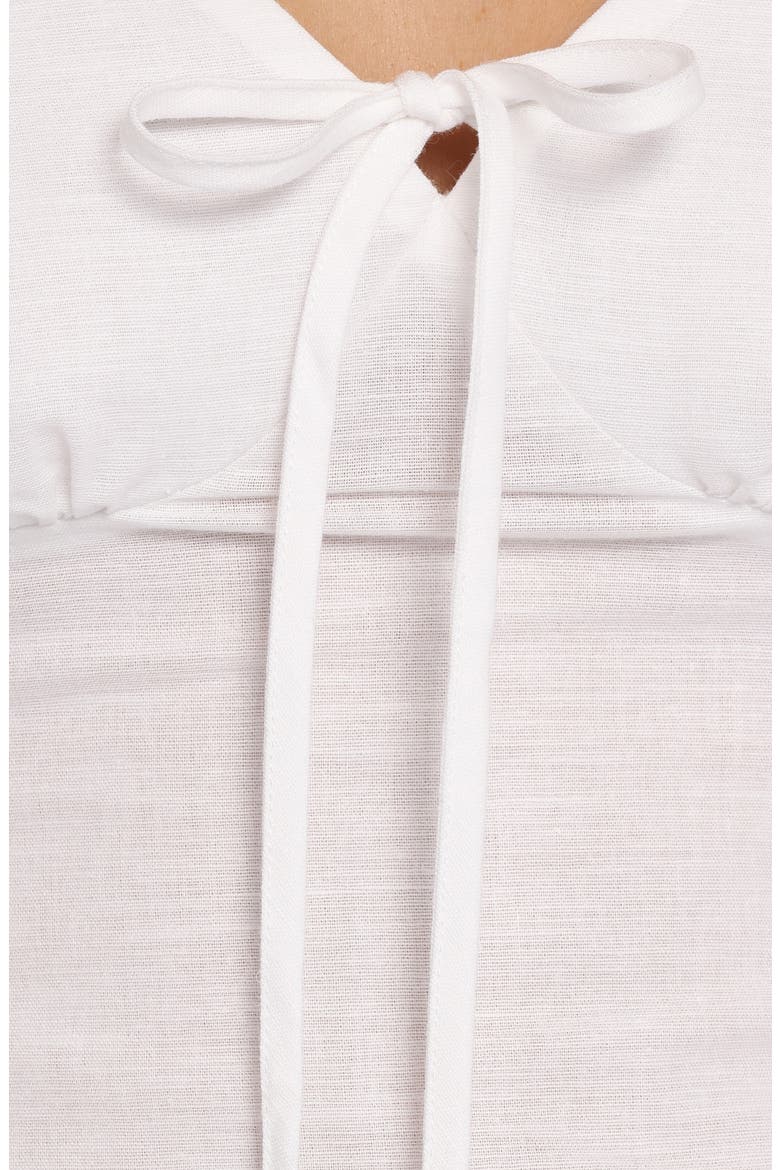 Eithne Sweetheart Neck Top, Alternate, color, WHITE