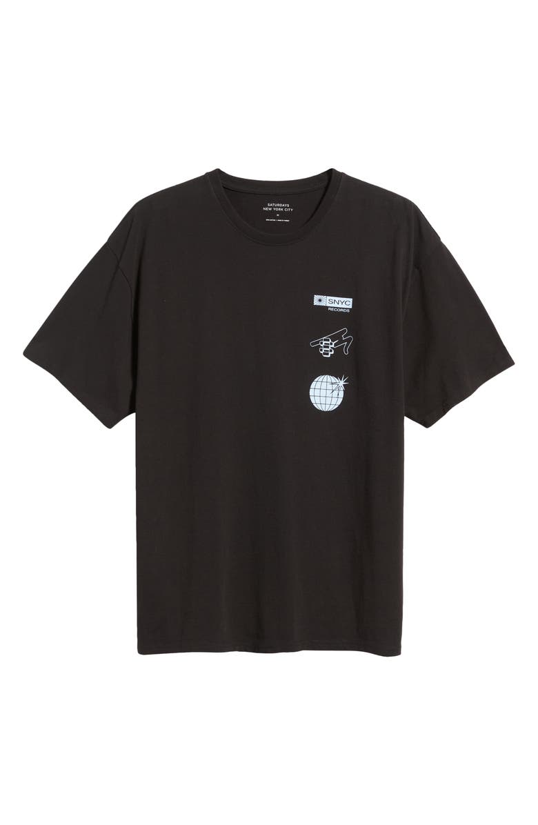 Saturdays NYC Relaxed Fit Until Dawn Graphic T-Shirt, Alternate, color,