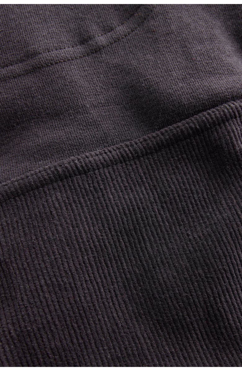 Mini Boden Kids' Warrior Knee Joggers, Alternate, color, Charcoal Cord