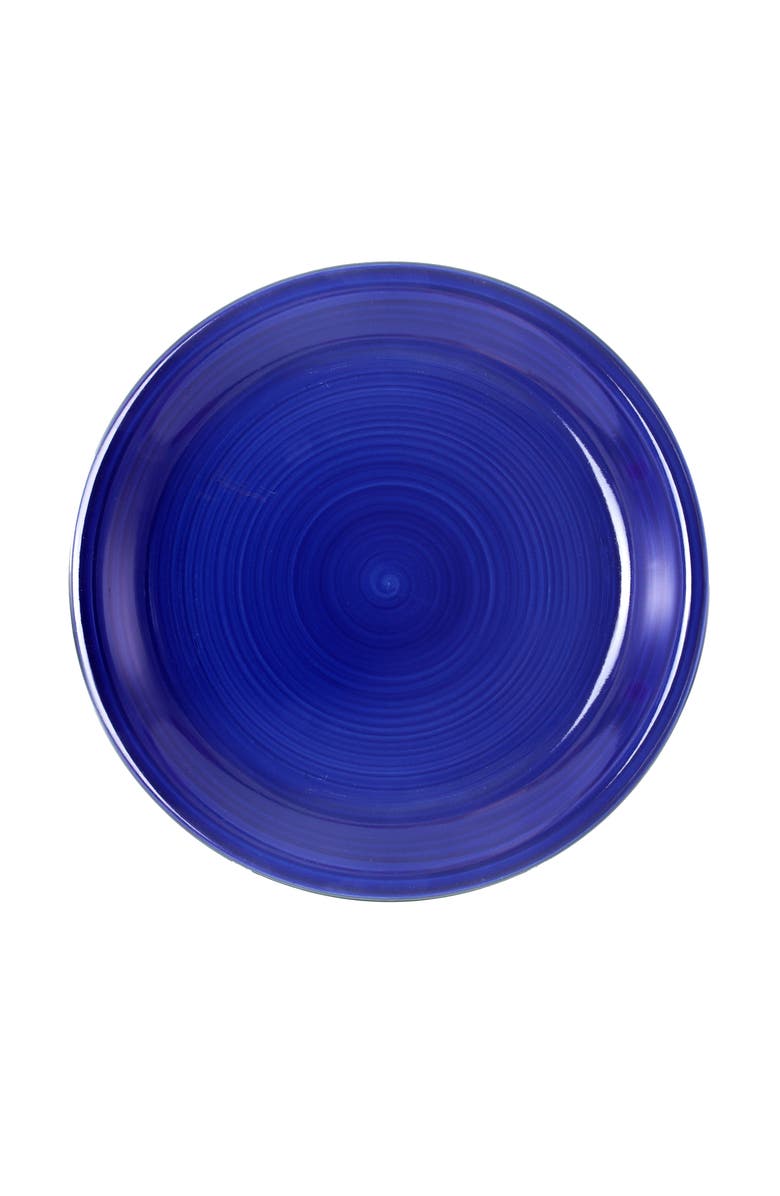 Gibson Color Vibes 12 Piece Handpainted Stoneware Dinnerware Set, Alternate, color, Yellow