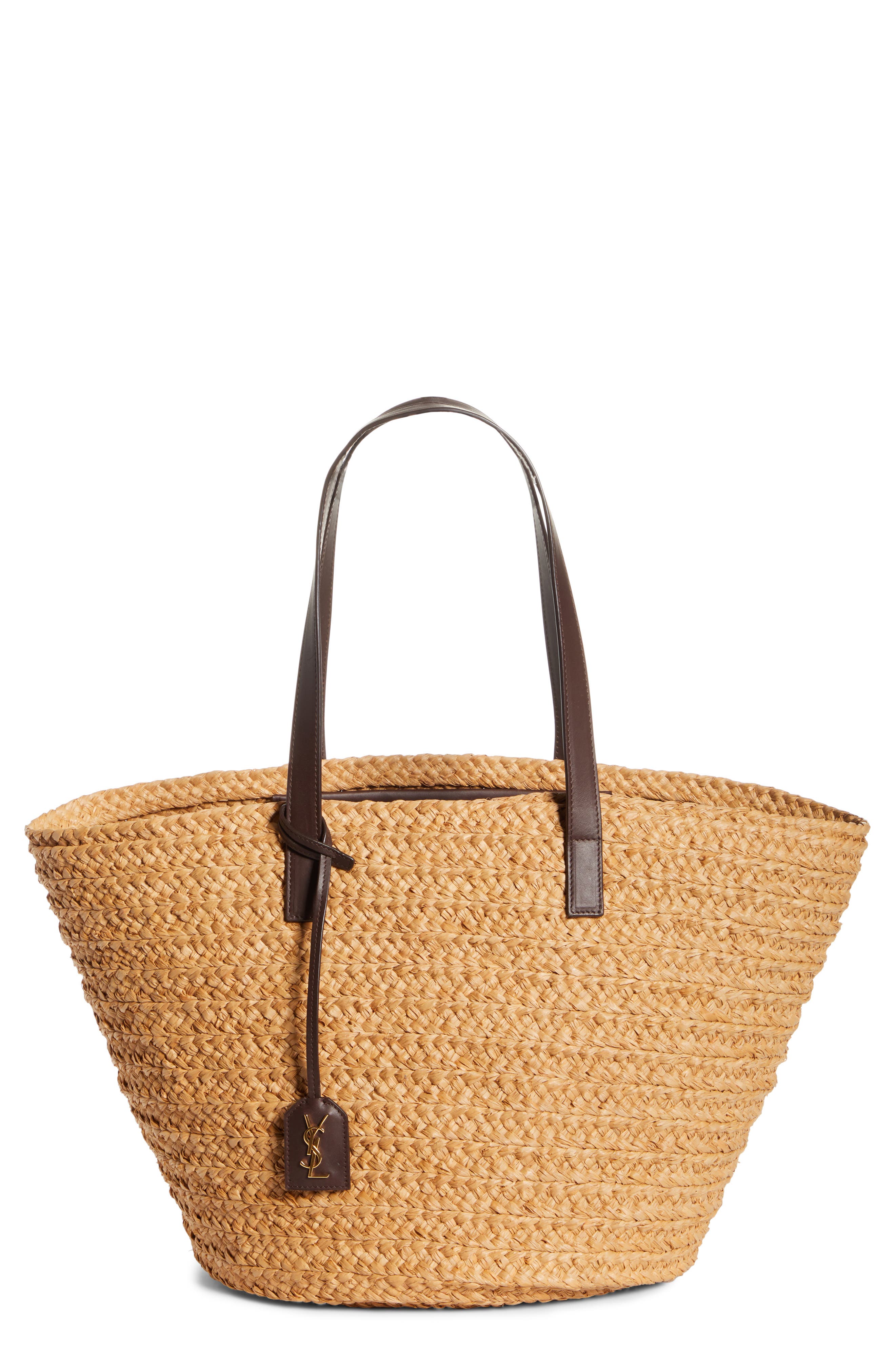 Saint Laurent Panier Basket Tote, Main, color, 