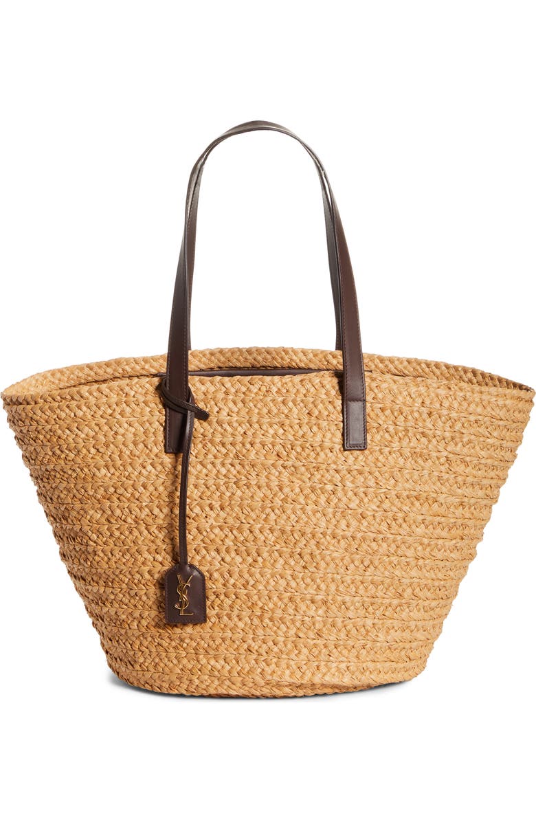 Saint Laurent Panier Basket Tote, Main, color,