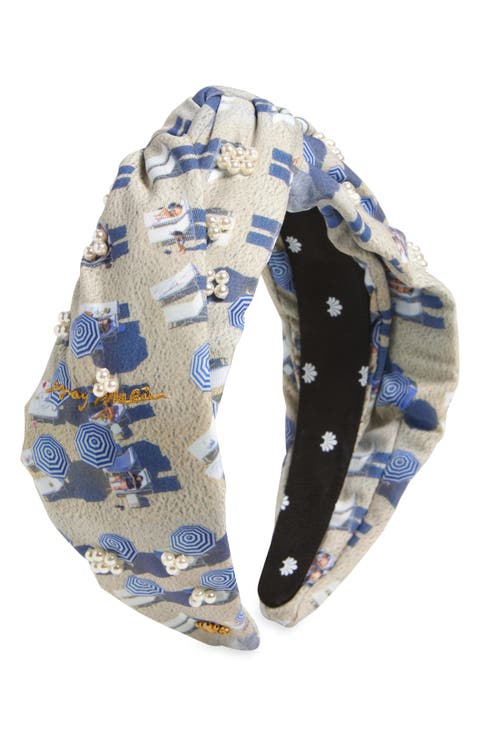 x Gray Malin Miami Knotted Headband