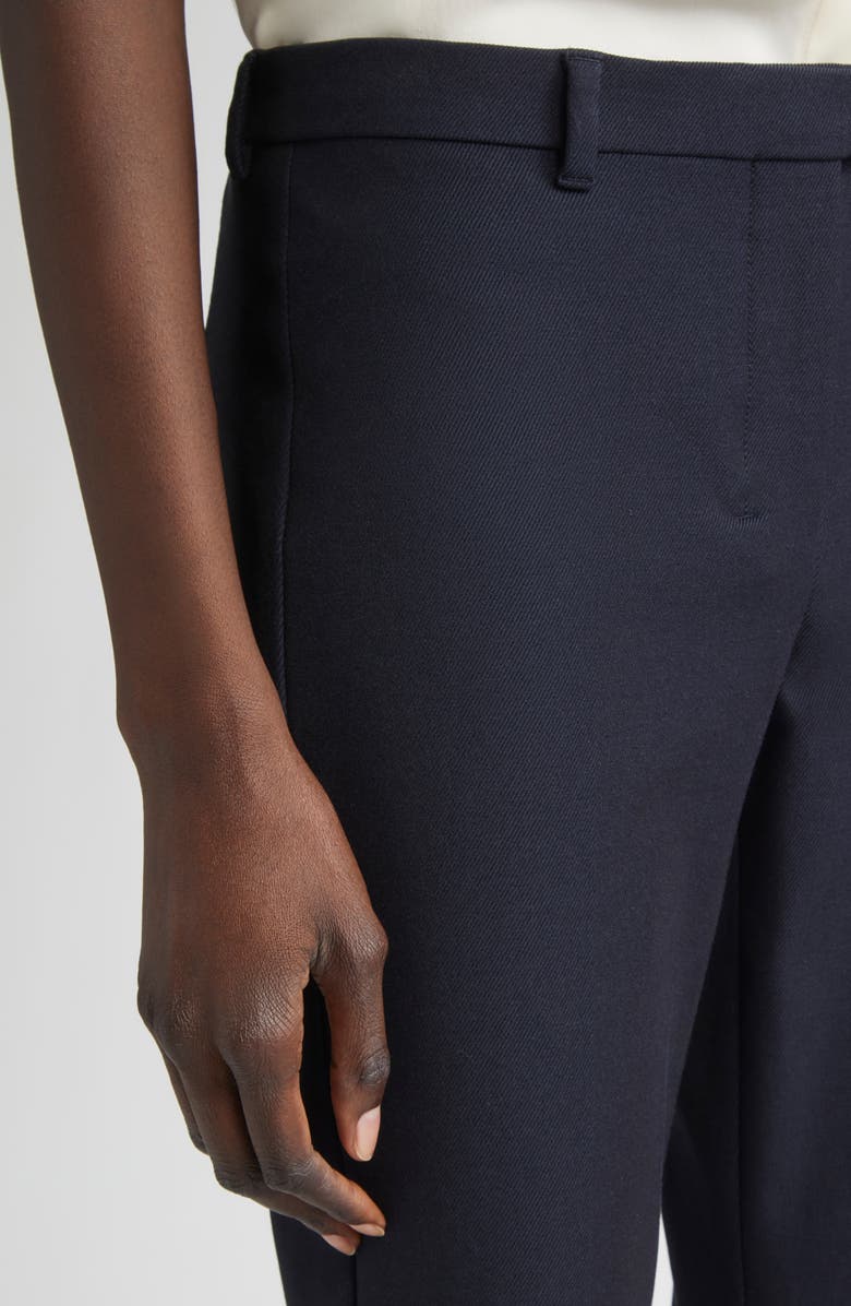 Max Mara Umanita Stretch Twill Ankle Pants, Alternate, color, Midnight Blue