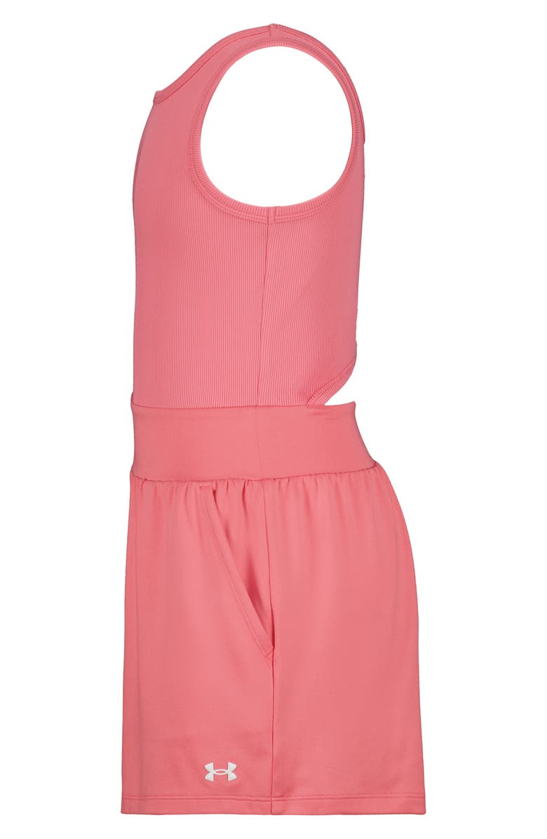 Under Armour Kids' Runsie Romper, Alternate, color, Bittersweet Pink