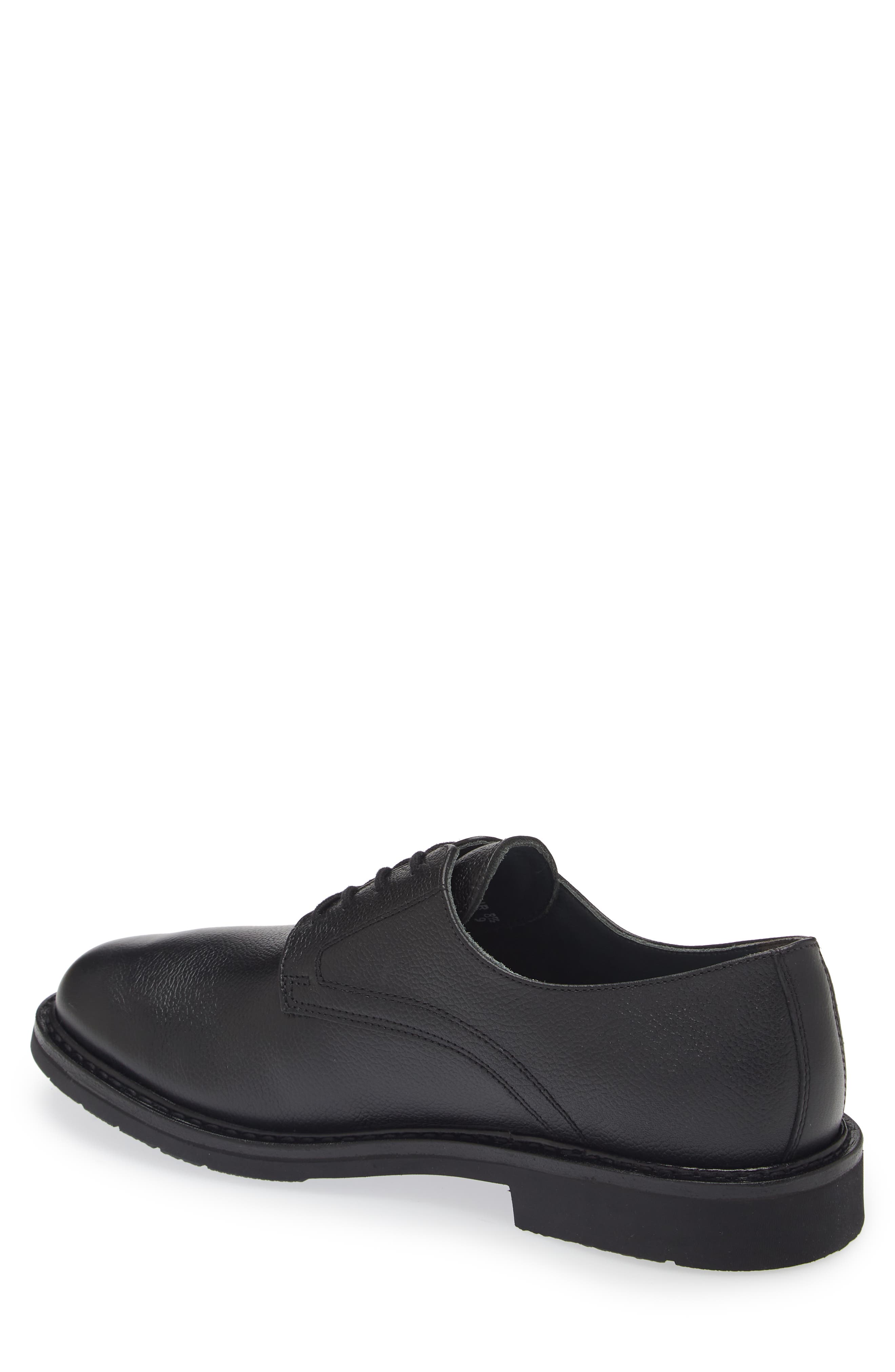 Mephisto 'Marlon' Derby, Alternate, color, Black Pebble Grain