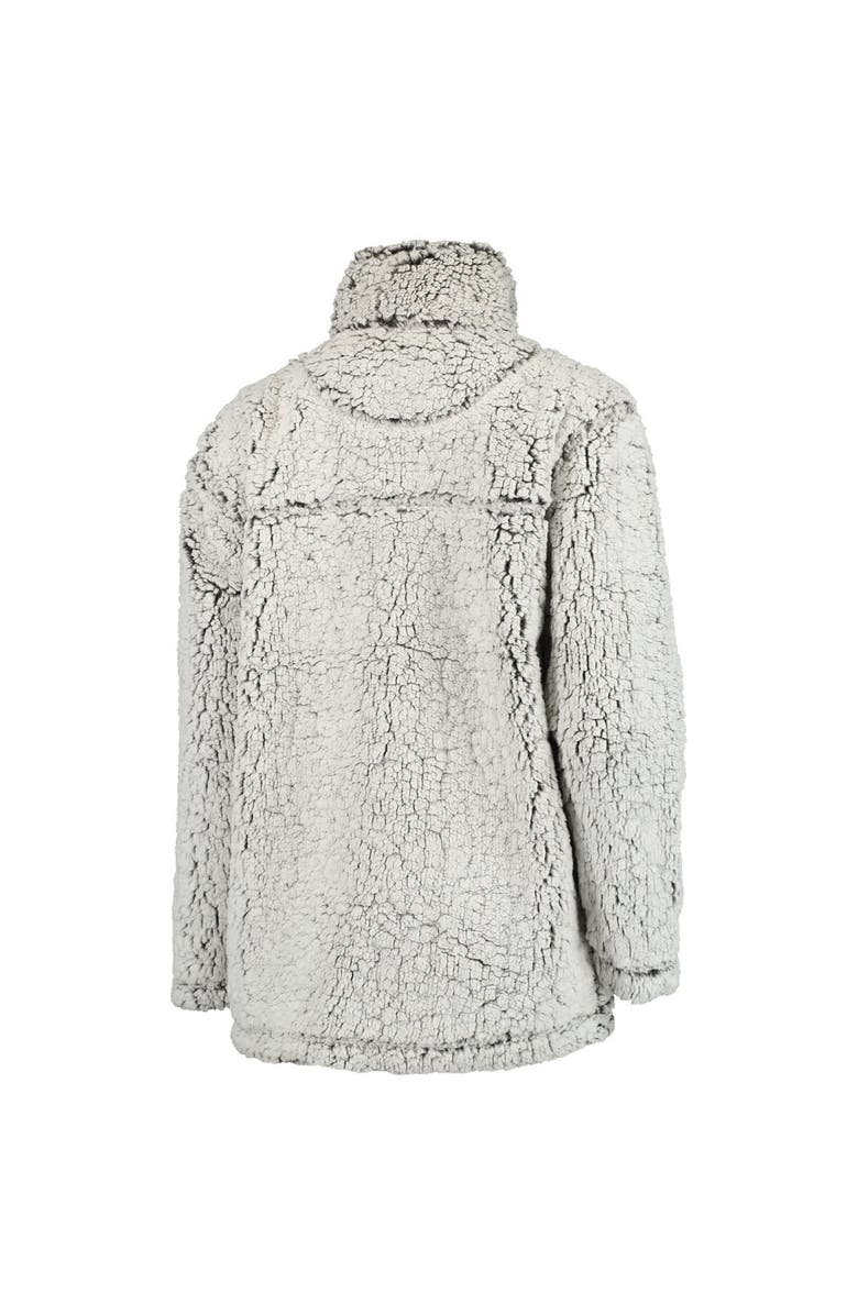 G-III 4HER BY CARL BANKS Women's Gray Minnesota Vikings Sherpa Quarter-Zip Pullover Jacket, Alternate, color, Gray