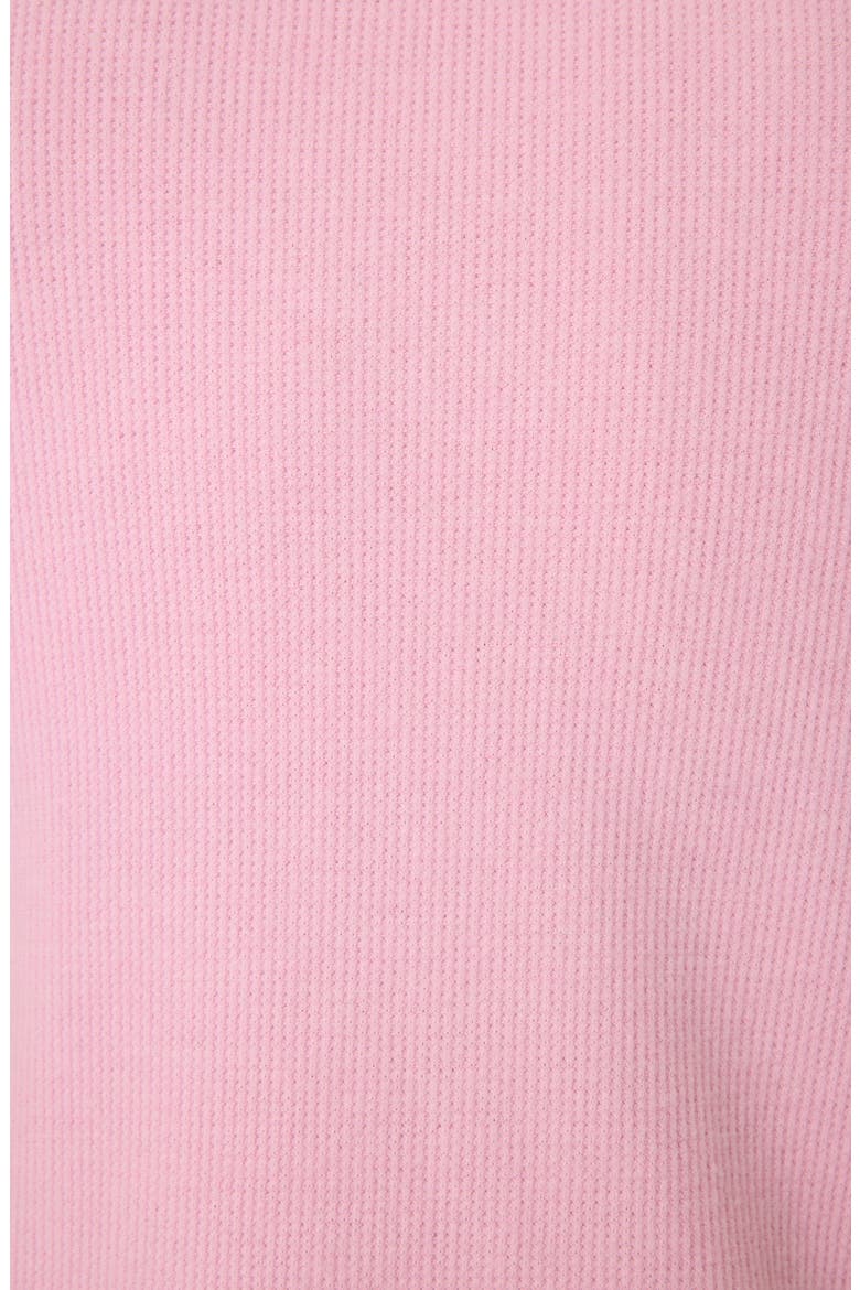 Wish You Were Here Waffle Knit Pajama Shorts, Alternate, color, PINK VIOLET