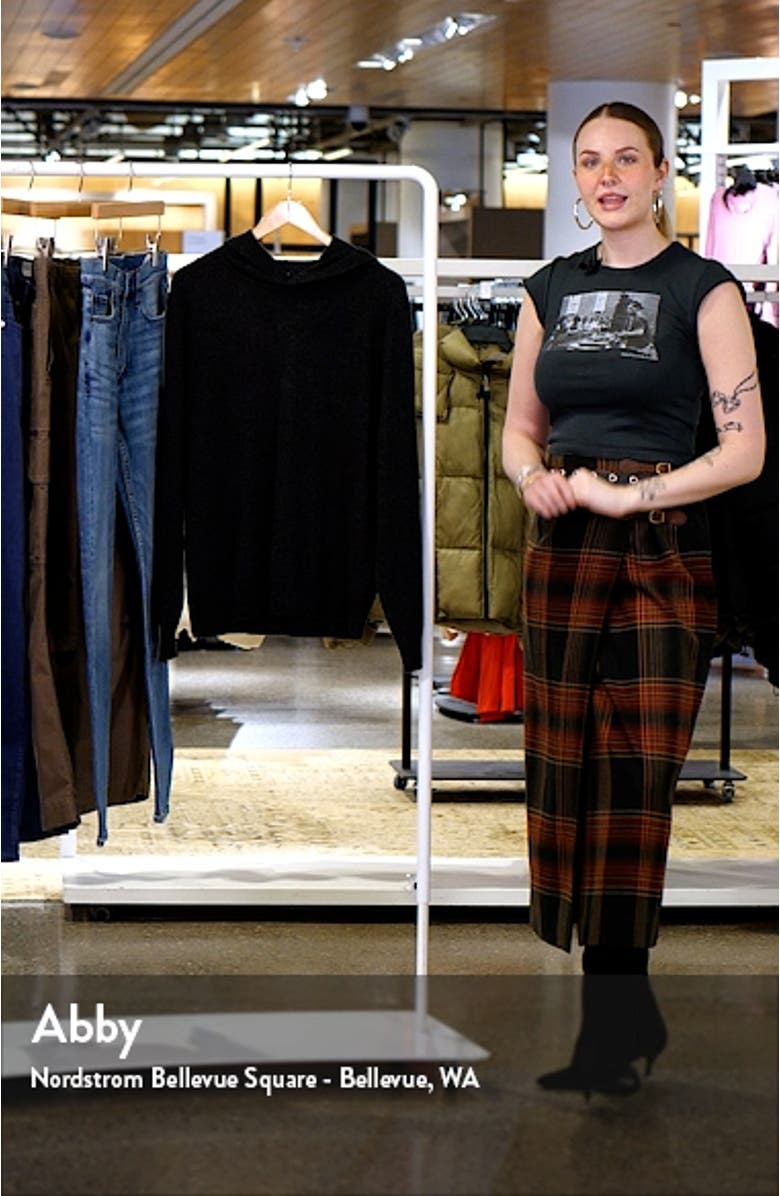 Hilles Cashmere Hoodie, sales video thumbnail