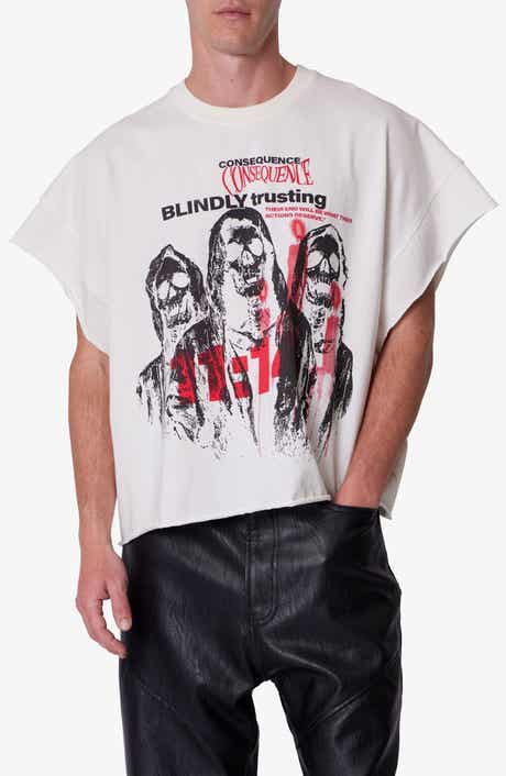 mnml Grim Graphic Cutoff T-Shirt