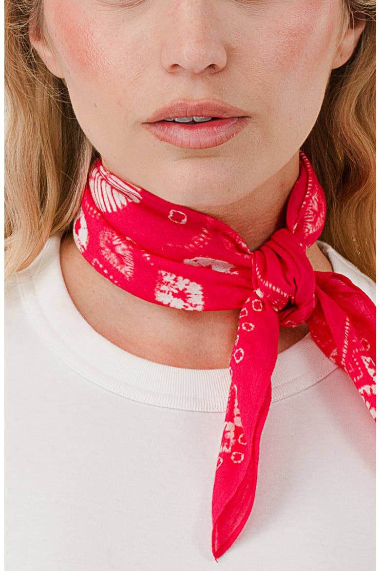 Tie Dye Bandana, Main, color, PINK