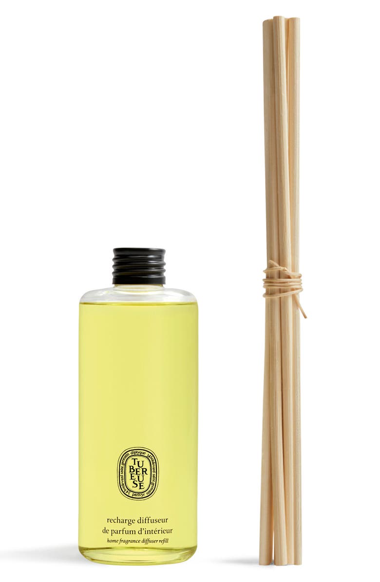 Diptyque Tubereuse (Tuberose) Reed Fragrance Diffuser Refill, Main, color,
