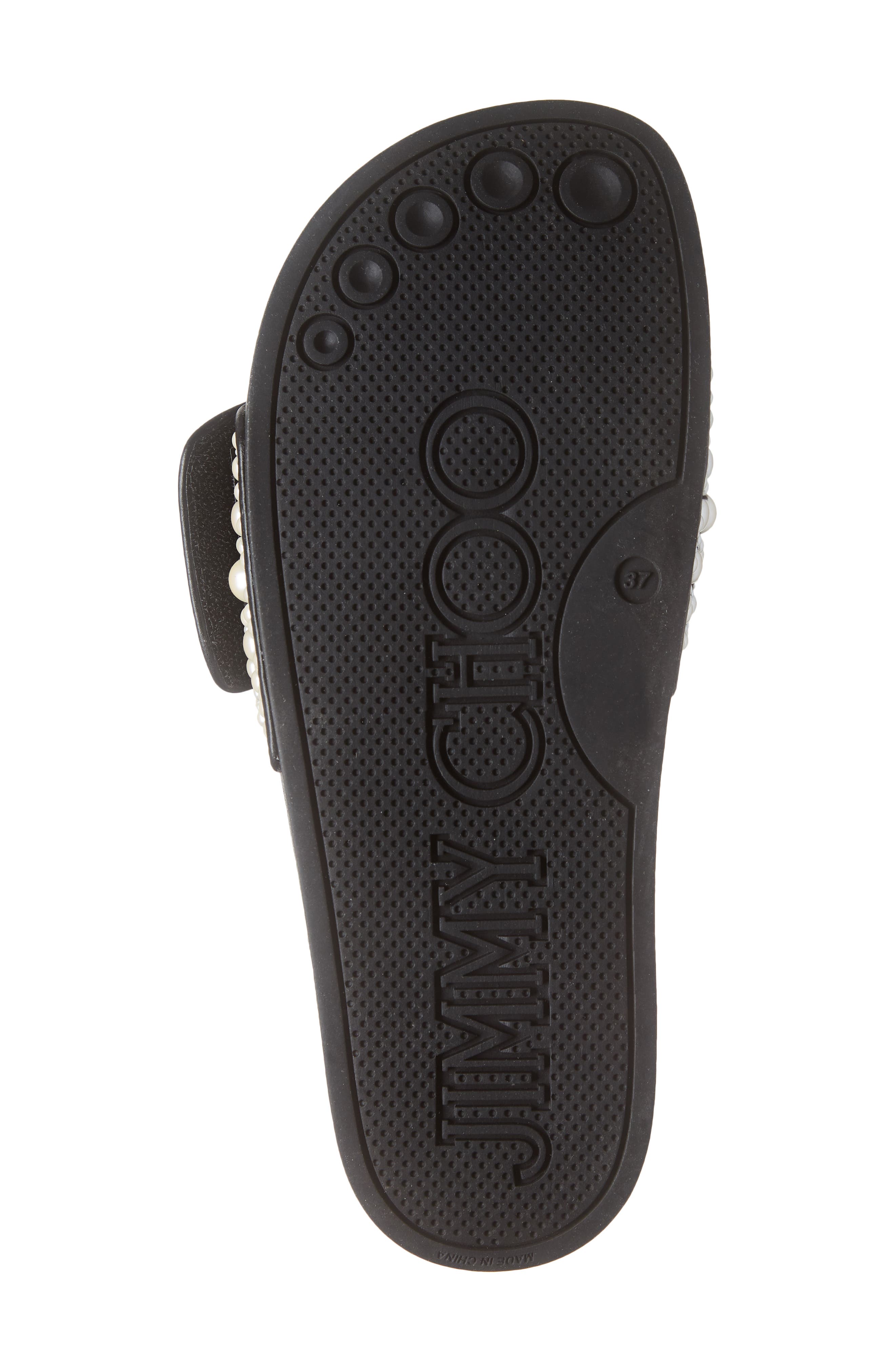 Jimmy Choo Fitz Embellished Pool Slide, Alternate, color, 