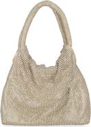 Jessica McClintock Jupiter Rhinestone Mesh Clutch