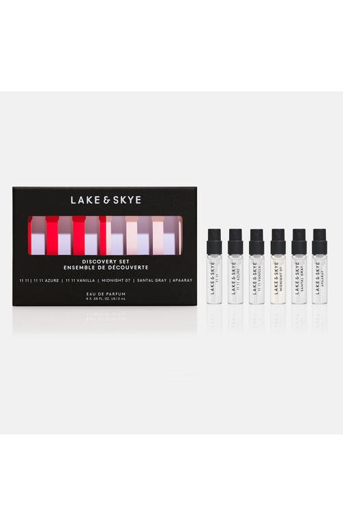 Lake & Skye 6 Scent Eau De Parfum Discovery Set In No Color