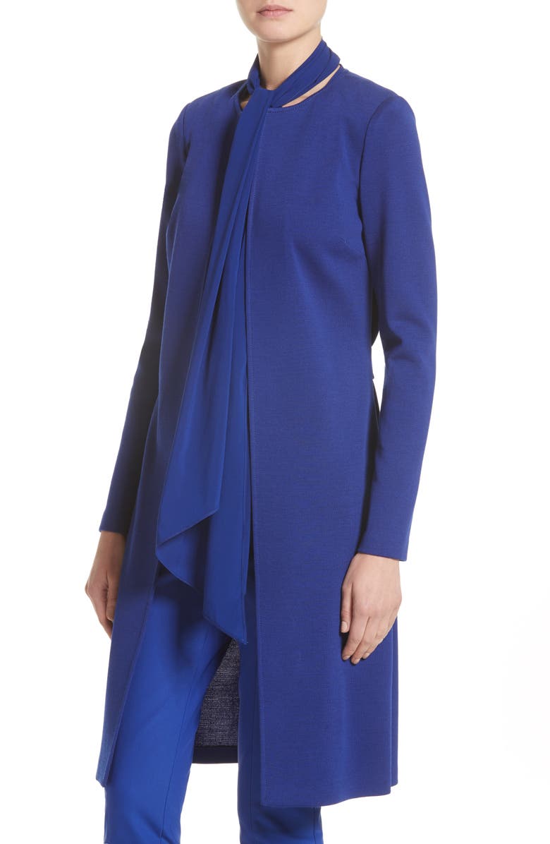 St. John Collection Milano Knit Topper, Alternate, color,