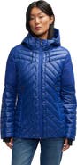 Pajar Women's Esmay Lightweight Mixed Media Quilted Packable Puffer
