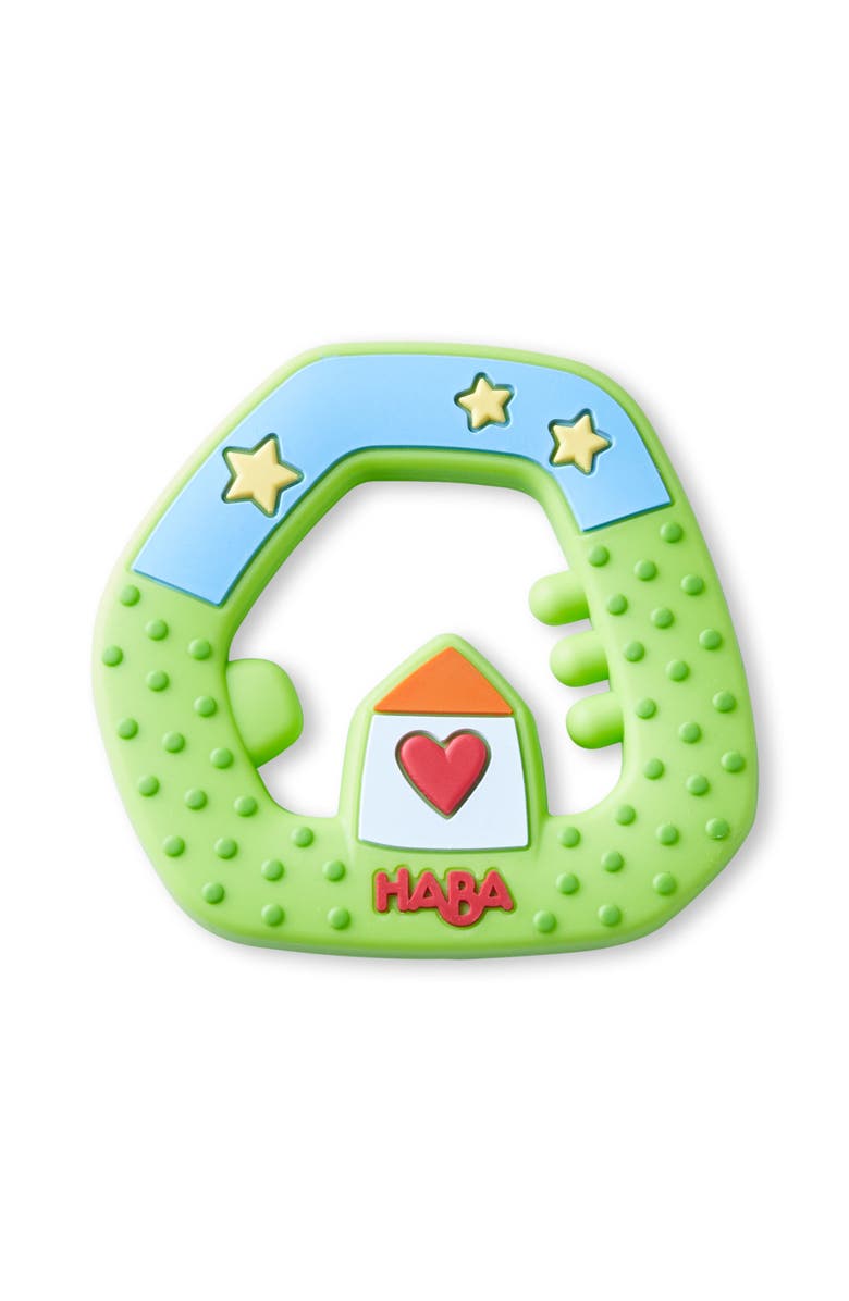 HABA Dreamland Silicone Teething & Grasping Baby Toy, Main, color, 