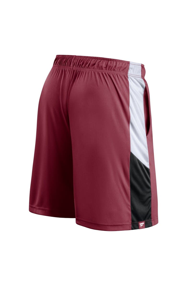 FANATICS Men's Fanatics Branded Red Atlanta United FC Prep Squad Shorts, Alternate, color, 