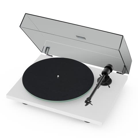 T1 Evo Phono Turntable with Built-In Preamp & Ortofon OM 10 MM Cartridge