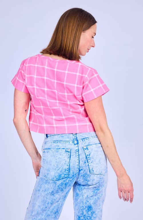 Mokuyobi Grid Crop Top