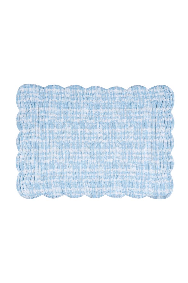 Makena Beach Placemats, Set of 6, Alternate, color, Blue
