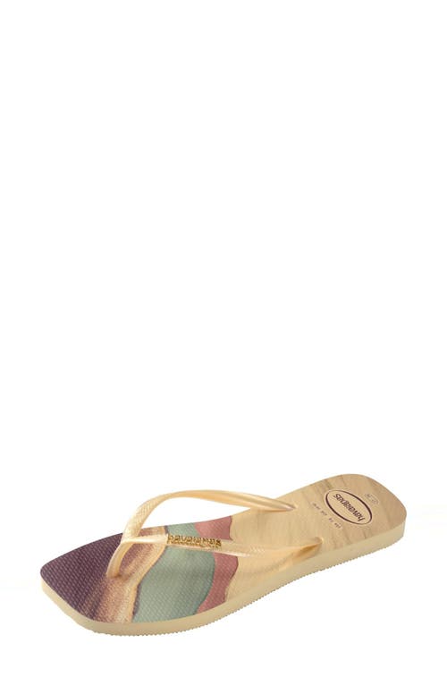 HAVAIANAS HAVAIANAS SLIM SQUARE FLIP FLOP 