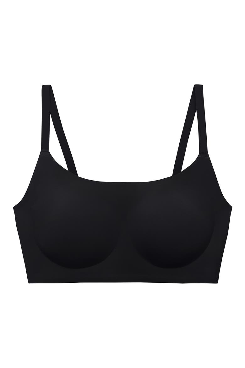 Adjustable Wireless Bra, Alternate, color, BLACK