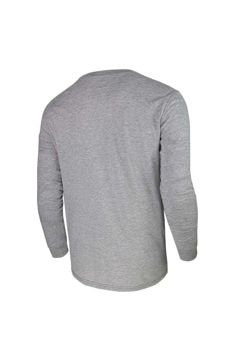 Stadium Essentials Unisex Heather Gray Chicago Bulls Loge Long Sleeve T-Shirt, Alternate, color, Heather Gray