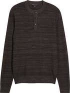 Robert Barakett Aranda Merino Wool Henley Sweater