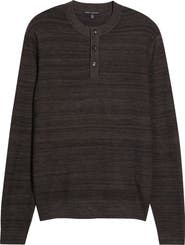 Robert Barakett Aranda Merino Wool Henley Sweater