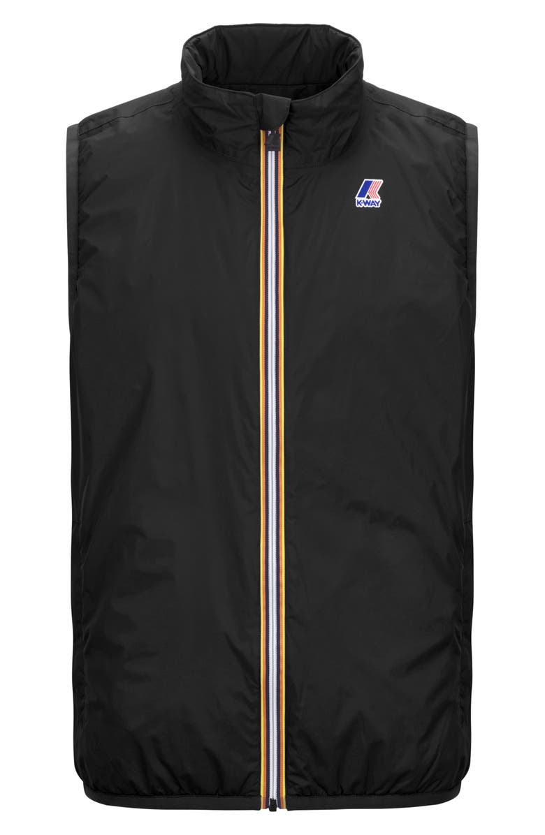 K-Way Le Vrai 4.0 Rouland Warm Water Repellent Vest, Alternate, color, Black Pure