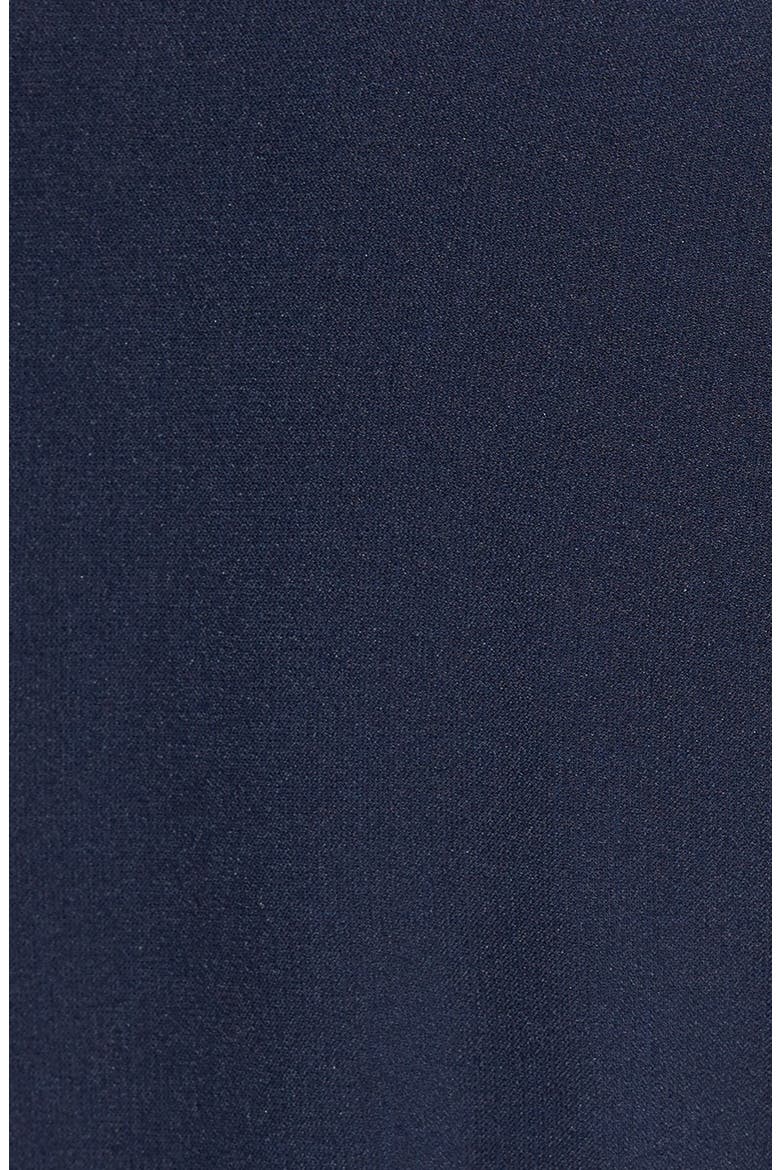 Stretch Crepe Sheath Dress, Alternate, color, NAVY