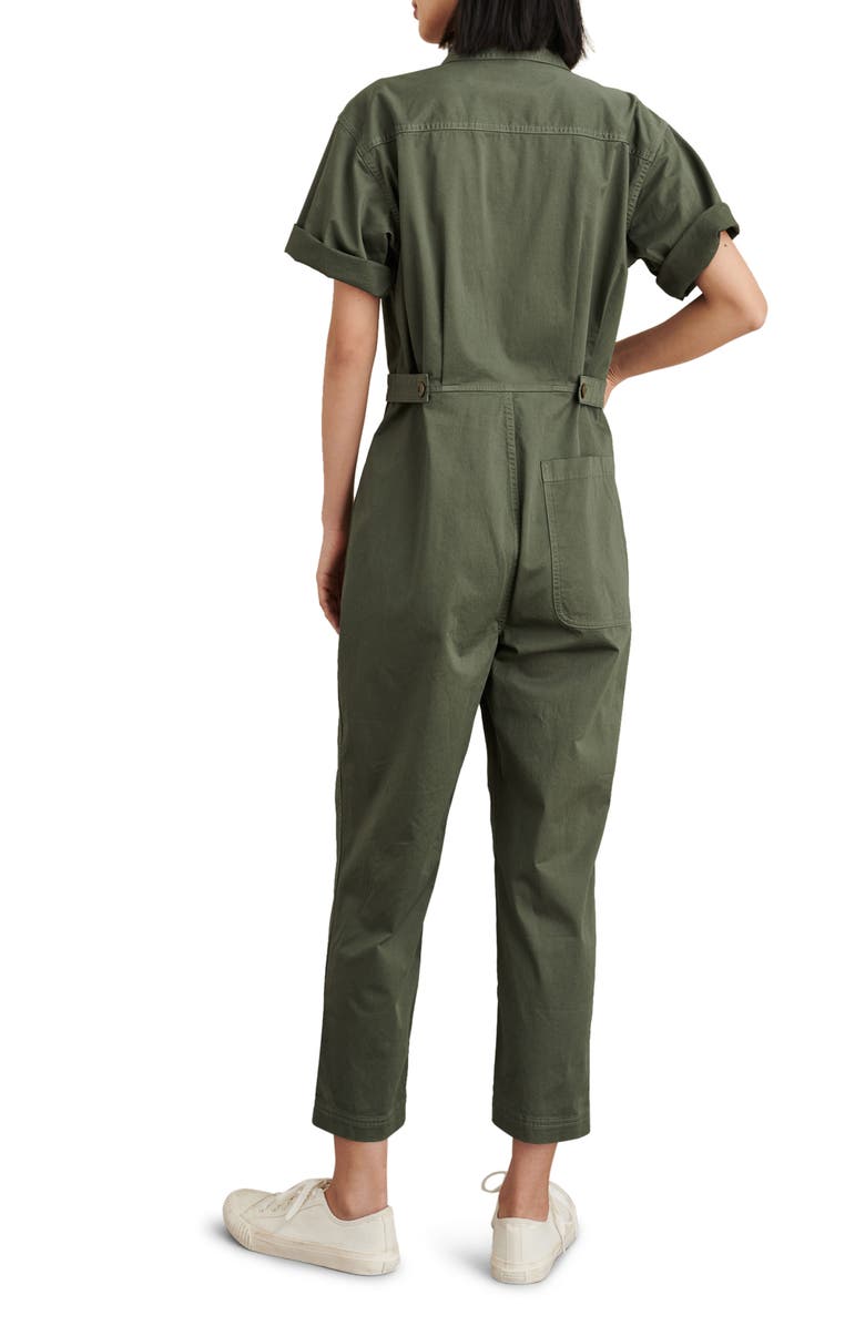 Alex Mill Romy Garment Dyed Cotton Boilersuit, Alternate, color,